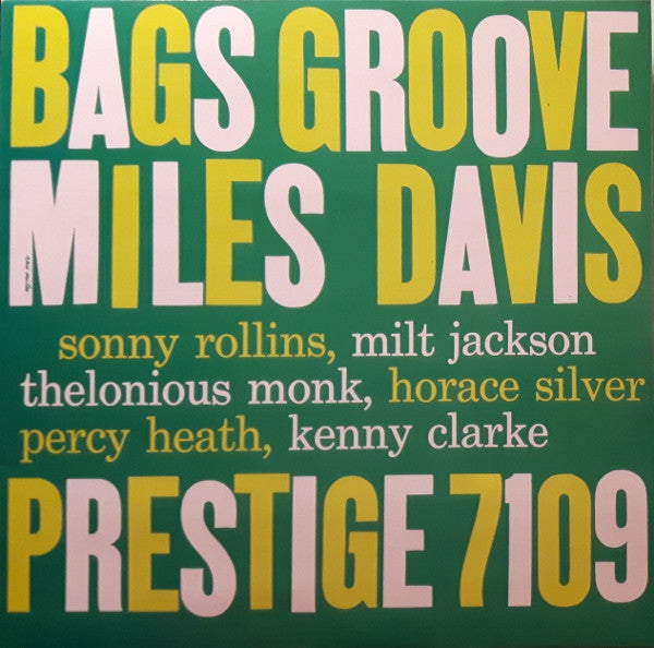 Miles Davis ~ Bags Groove (Vinyl) - Djungel & Jazz