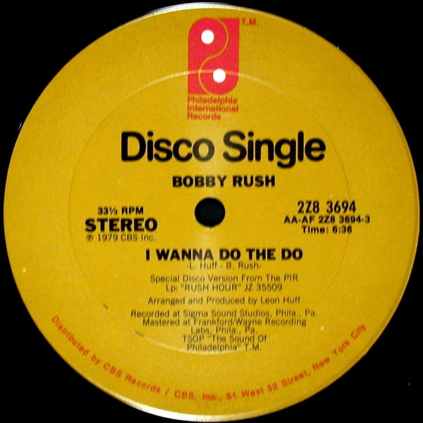 Bobby Rush ~ I Wanna Do The Do (Vinyl) - Djungel & Jazz