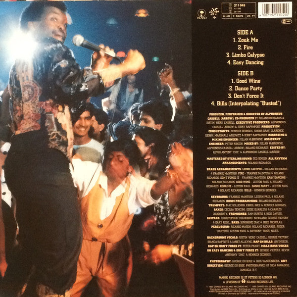 Arrow (2) : Soca Dance Party (LP, Album)