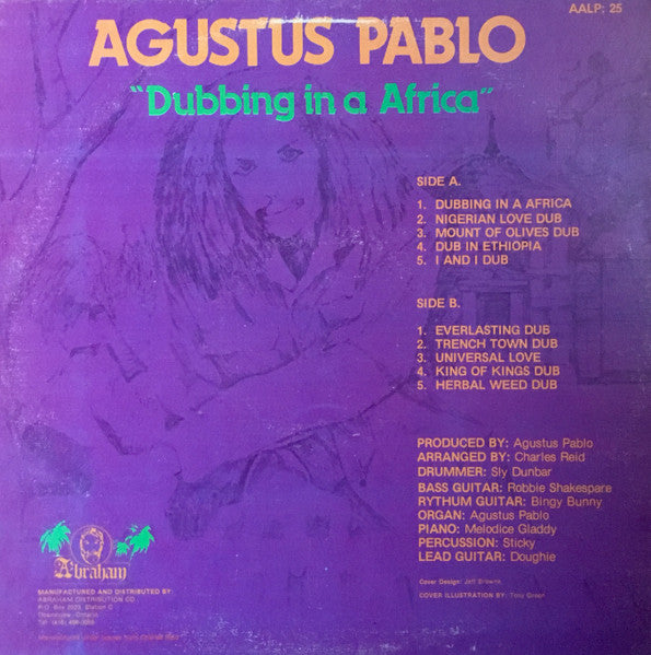 Augustus Pablo ~ Dubbing In A Africa (Vinyl) - Djungel & Jazz