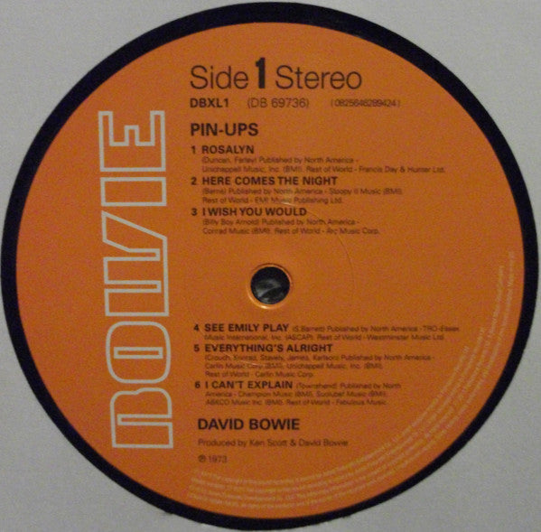 Bowie ~ Pinups (Vinyl) - Djungel & Jazz