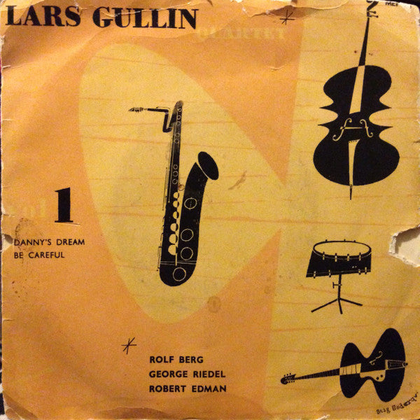 Lars Gullin Quartet ~ Vol. 1 (Vinyl) - Djungel & Jazz