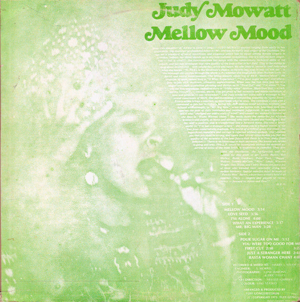 Judy Mowatt : Mellow Mood (LP, Album)
