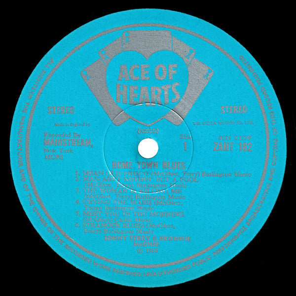 Sonny Terry & Brownie McGhee ~ Home Town Blues (Vinyl) - Djungel & Jazz
