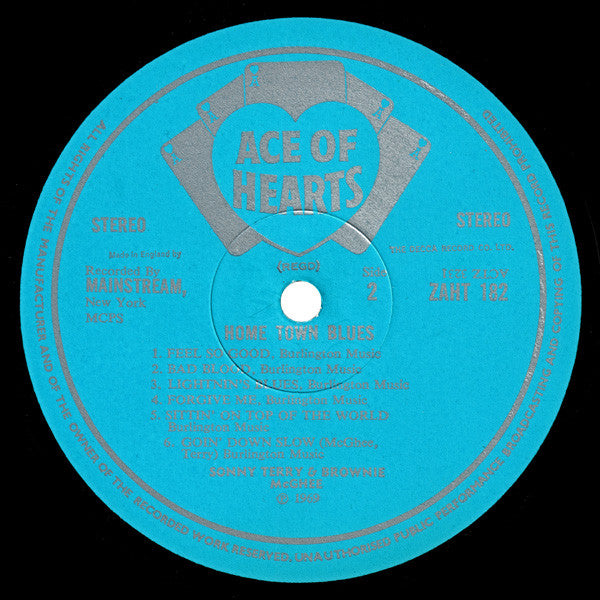 Sonny Terry & Brownie McGhee ~ Home Town Blues (Vinyl) - Djungel & Jazz