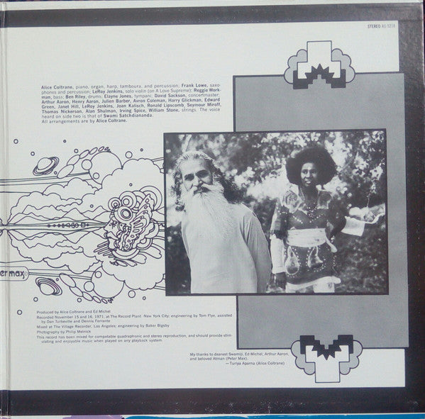 Alice Coltrane With Strings ~ World Galaxy (Vinyl) - Djungel & Jazz
