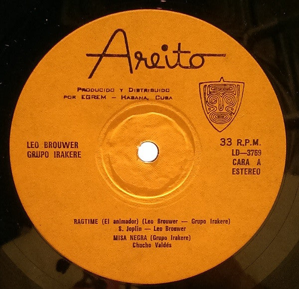 Leo Brouwer, Irakere ~ Leo Brower - Irakere (Vinyl) - Djungel & Jazz