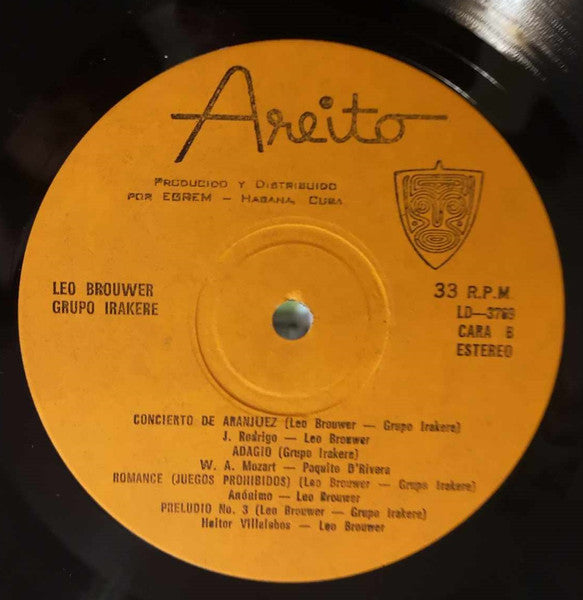 Leo Brouwer, Irakere ~ Leo Brower - Irakere (Vinyl) - Djungel & Jazz