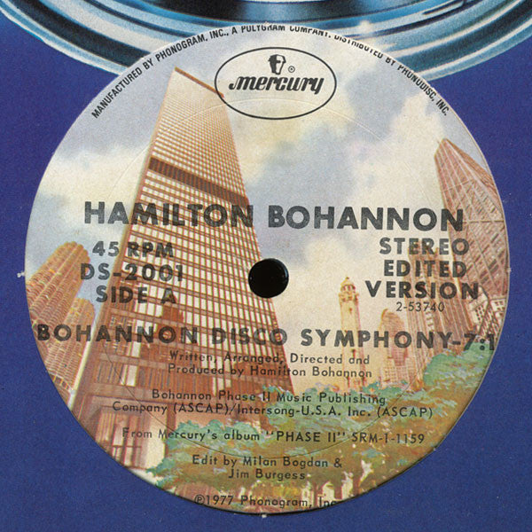 Hamilton Bohannon ~ Bohannon Disco Symphony (Vinyl) - Djungel & Jazz