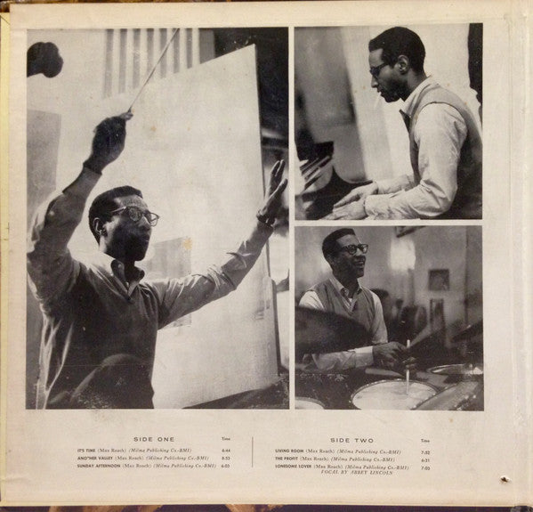 Max Roach His Chorus And Orchestra ~ It's Time (Vinyl) - Djungel & Jazz