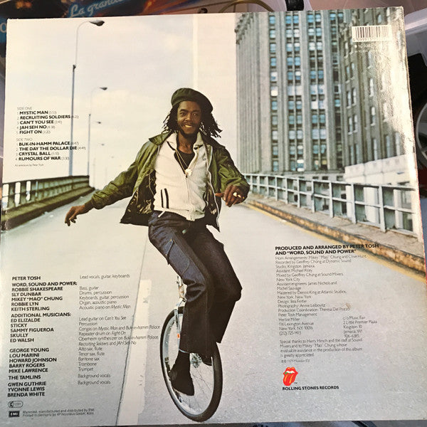 Peter Tosh ~ Mystic Man (Vinyl) - Djungel & Jazz
