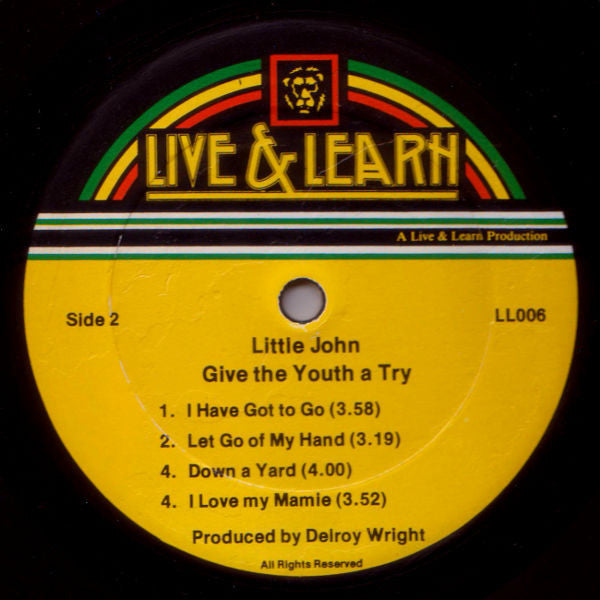 Little John : Give The Youth A Try (LP, Album)