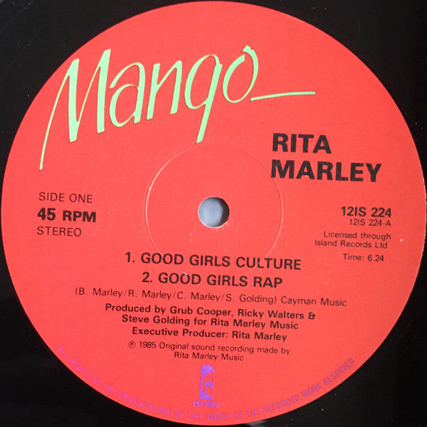 Rita Marley : Good Girls Culture (12")
