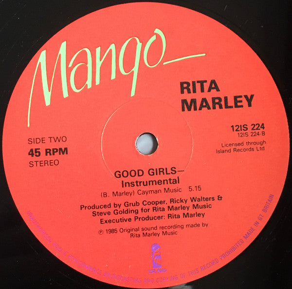 Rita Marley : Good Girls Culture (12")