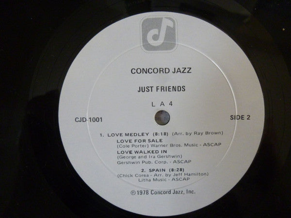 LA4 ~ Just Friends (Vinyl) - Djungel & Jazz