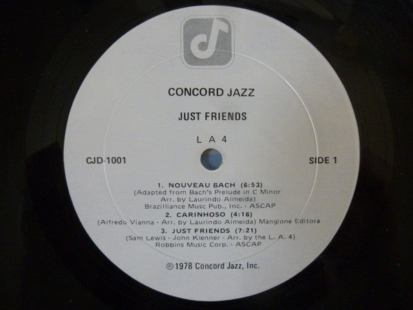 LA4 ~ Just Friends (Vinyl) - Djungel & Jazz