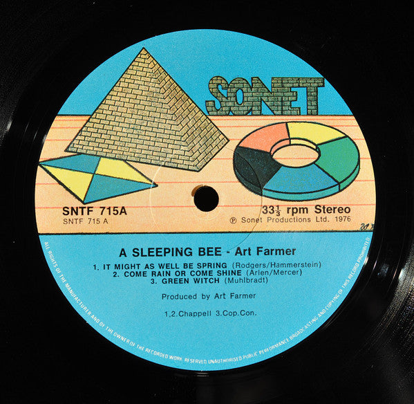 Art Farmer ~ A Sleeping Bee (Vinyl) - Djungel & Jazz