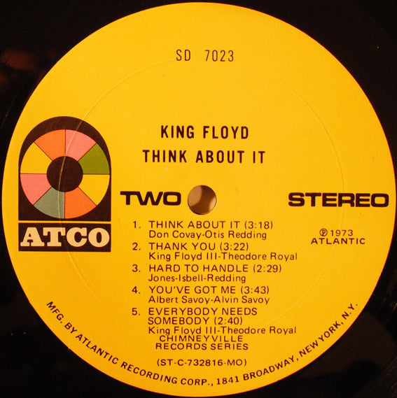 King Floyd ~ Think About It (Vinyl) - Djungel & Jazz