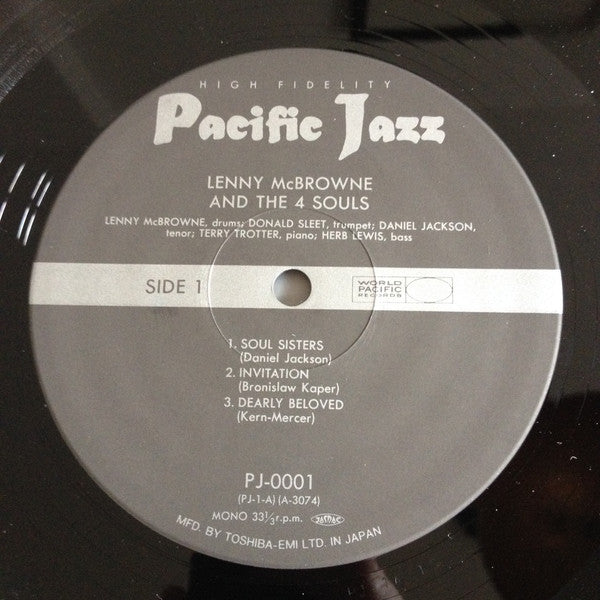 Lenny McBrowne, The 4 Souls ~ Lenny McBrowne And The 4 Souls (Vinyl) - Djungel & Jazz