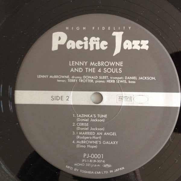 Lenny McBrowne, The 4 Souls ~ Lenny McBrowne And The 4 Souls (Vinyl) - Djungel & Jazz