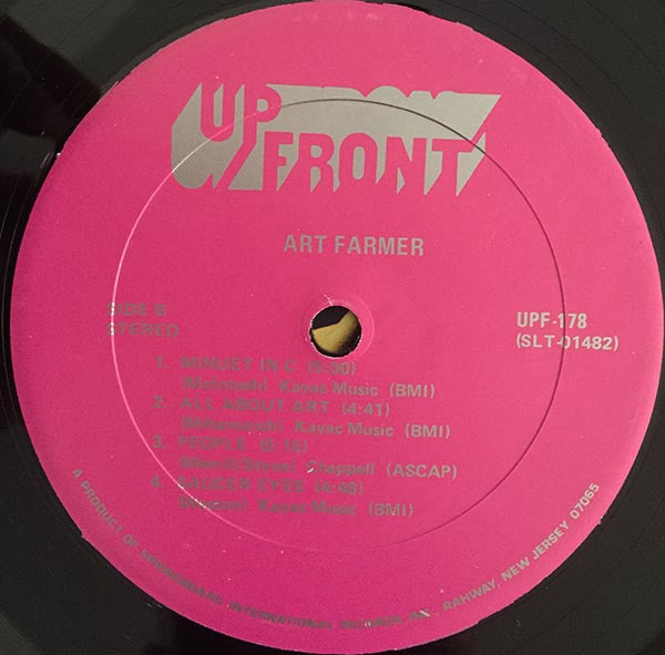 Art Farmer ~ Art Farmer (Vinyl) - Djungel & Jazz