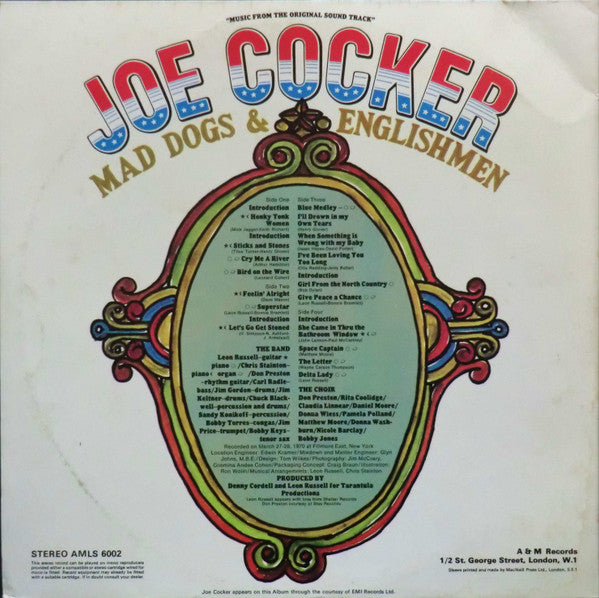 Joe Cocker ~ Mad Dogs & Englishmen (Vinyl) - Djungel & Jazz