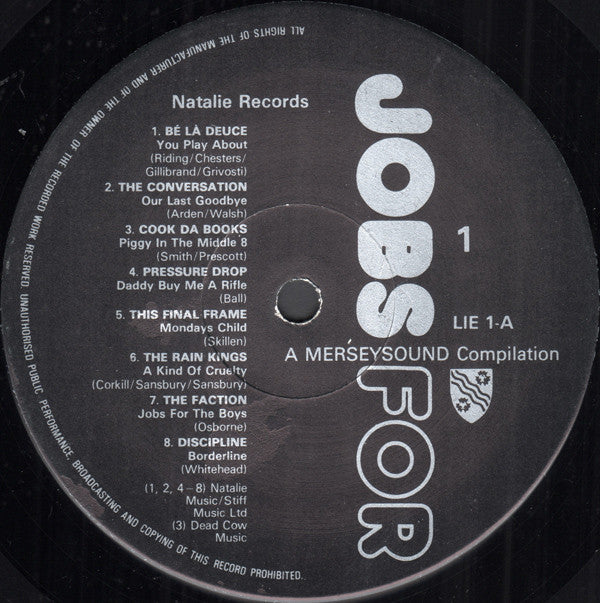 Various ~ Jobs For The Boys (Vinyl) - Djungel & Jazz