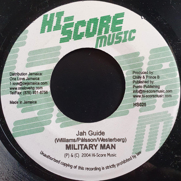 Jah Mason / Military Man : Mi Chalwa / Jah Guide (7")