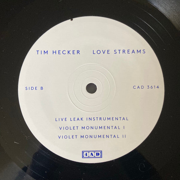 Tim Hecker : Love Streams (2xLP, Album)