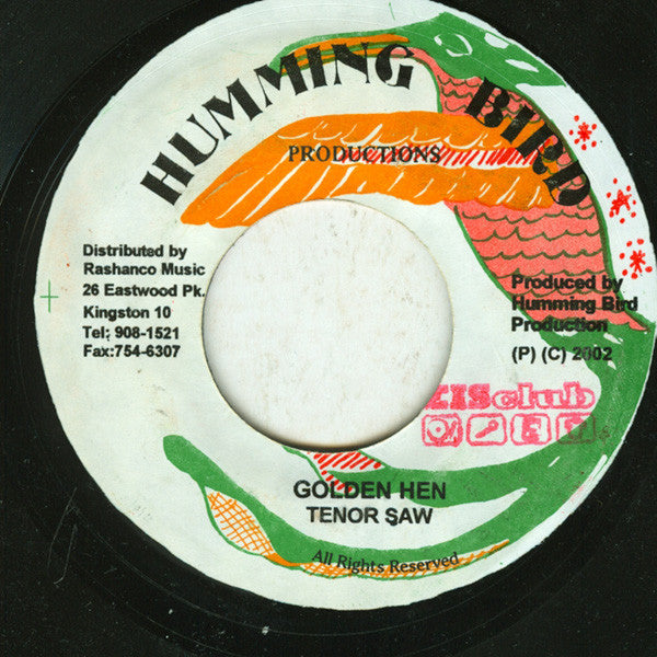 Tenor Saw ~ Golden Hen (Vinyl) - Djungel & Jazz
