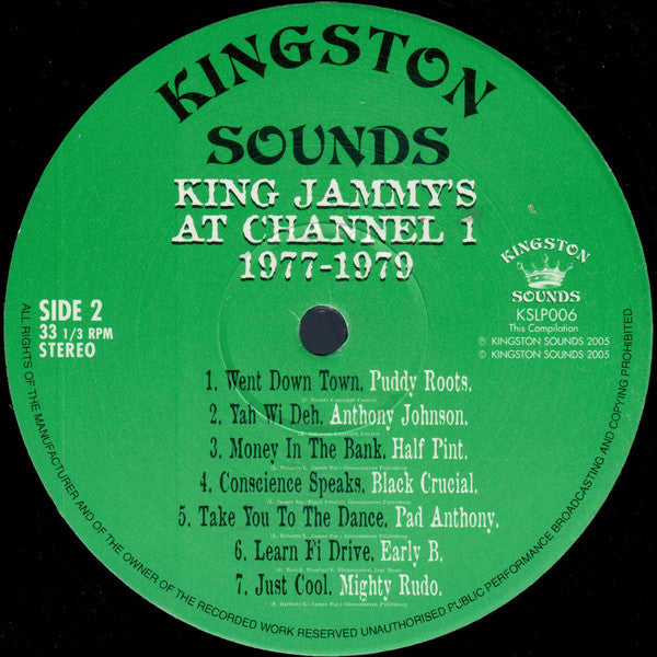 Various ~ King Jammy's At Channel 1 1977-1979 (Vinyl) - Djungel & Jazz