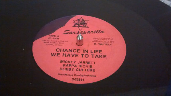 Mikey Jarrett, Richard Whitely, Bobby Culture : Chance In Life We Have To Take (12")