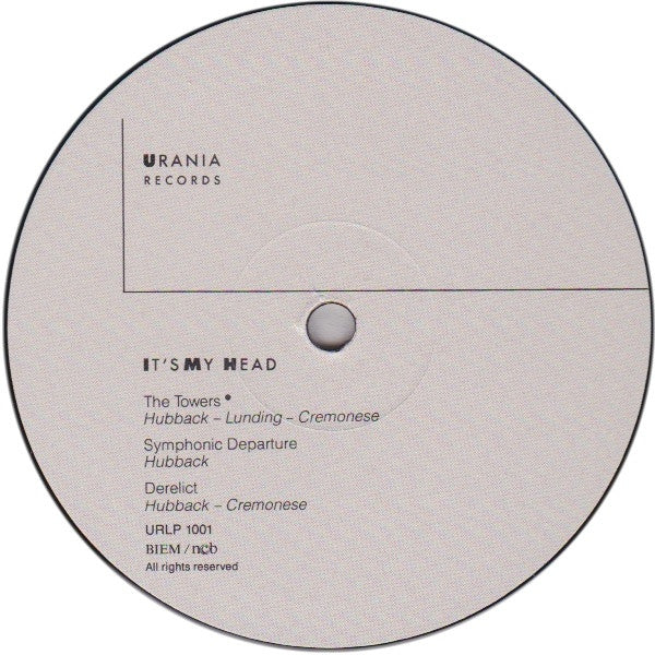 It's My Head ~ It's My Head (Vinyl) - Djungel & Jazz