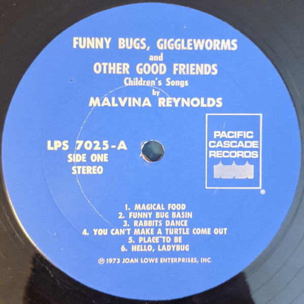 Malvina Reynolds : Funny Bugs, Giggleworms, And Other Good Friends (LP, Album, Comp)