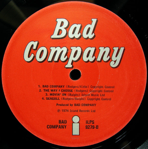 Bad Company ~ Bad Co (Vinyl) - Djungel & Jazz