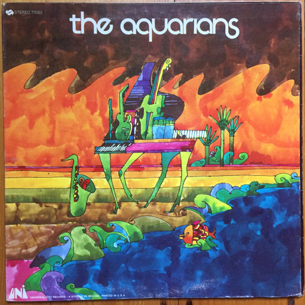 The Aquarians : Jungle Grass (LP, Album, Mon)
