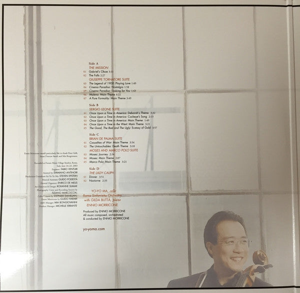 Yo-Yo Ma, Ennio Morricone ~ Yo-Yo Ma Plays Ennio Morricone (Vinyl) - Djungel & Jazz