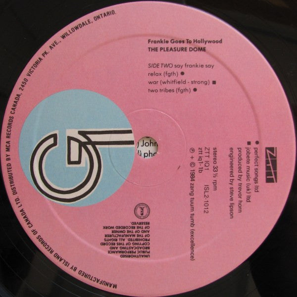 Frankie Goes To Hollywood ~ Welcome To The Pleasuredome (Vinyl) - Djungel & Jazz