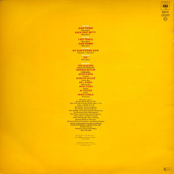 Miles Davis : We Want Miles (2xLP, Album)