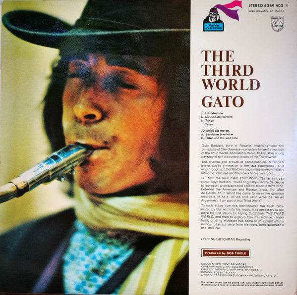 Gato Barbieri ~ The Third World (Vinyl) - Djungel & Jazz