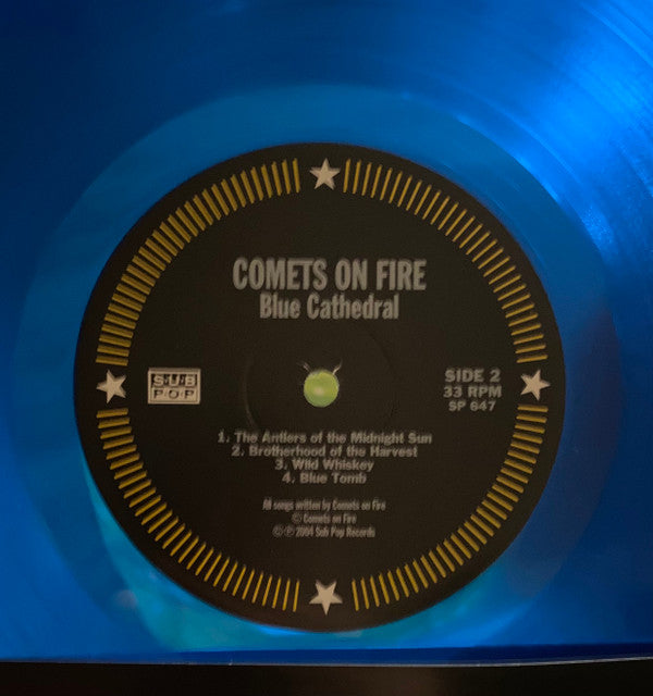 Comets On Fire : Blue Cathedral (LP, Album, RE, Los)