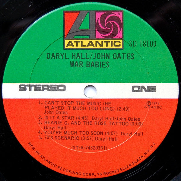 Daryl Hall / John Oates ~ War Babies (Vinyl) - Djungel & Jazz
