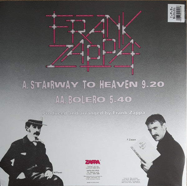 Frank Zappa ~ Stairway To Heaven (Vinyl) - Djungel & Jazz