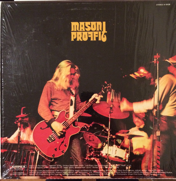 Mason Proffit ~ Last Night I Had The Strangest Dream (Vinyl) - Djungel & Jazz