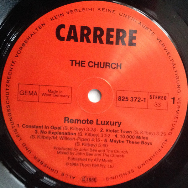 The Church ~ Remote Luxury (Vinyl) - Djungel & Jazz