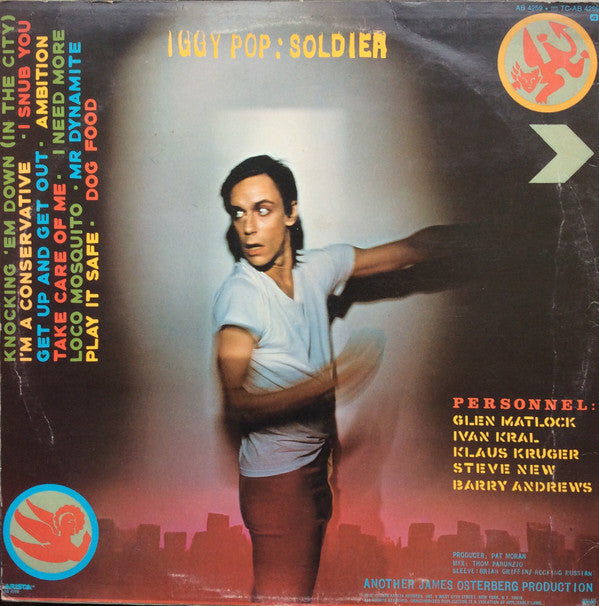 Iggy Pop : Soldier (LP, Album)