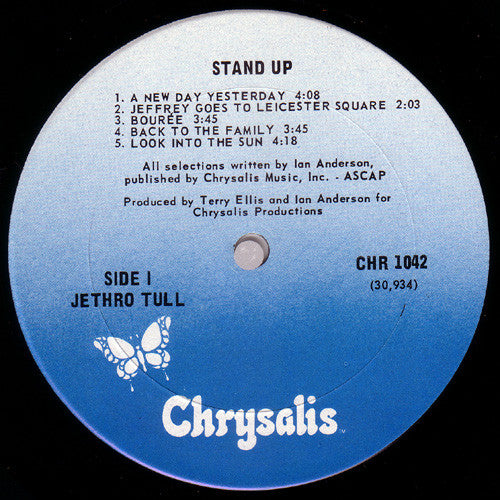 Jethro Tull ~ Stand Up (Vinyl) - Djungel & Jazz