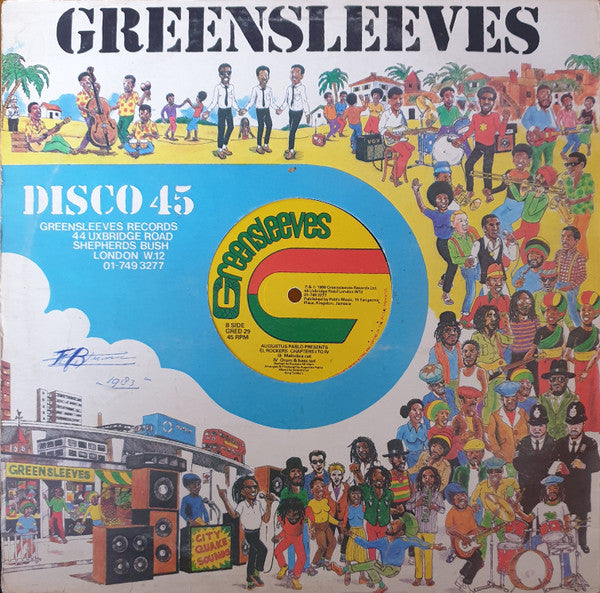 Augustus Pablo ~ El Rockers Chapters I To IV (Vinyl) - Djungel & Jazz