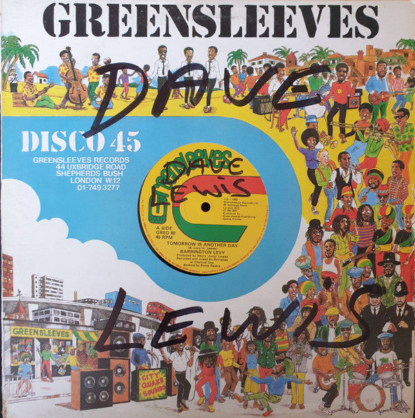 Barrington Levy / Papa Tullo ~ Tomorrow Is Another Day / Delaware (Vinyl) - Djungel & Jazz