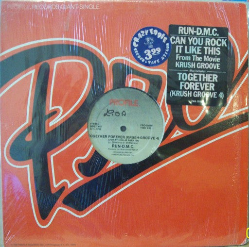 Run-DMC ~ Can You Rock It Like This (Vinyl) - Djungel & Jazz
